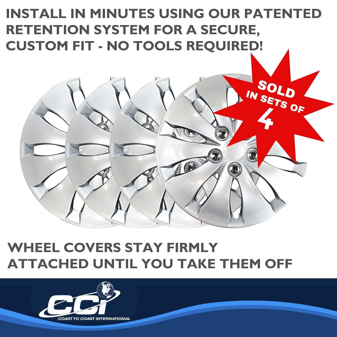 Coast To Coast 43916S Ten-Spoke Wheel-Cover Set for Accord - image 4