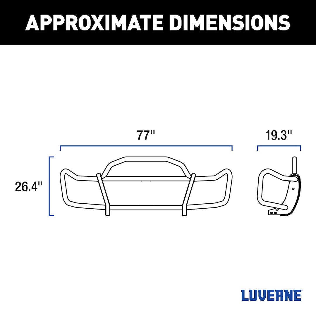 Luverne 208825 ProMaster SolidShield Grille Guard