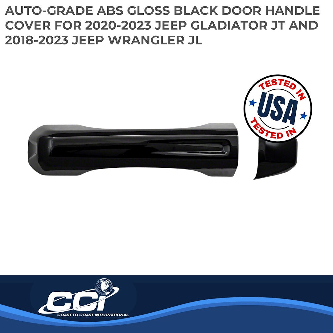 Coast To Coast DH68580BBK Jeep Gloss Door/Tailgate Handle Overlays - image 2