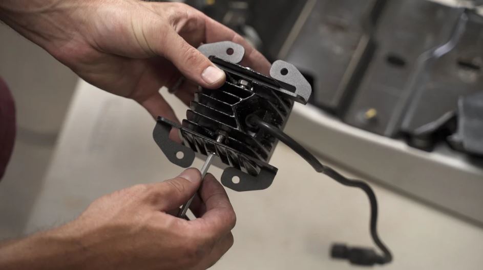 Cali Raised LED CR2361 Bolt-On LED Fog Pod Bracket Kit - image 2