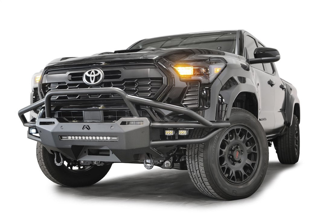 Fab Fours TB24-02-1 Matte Bumper in Steel