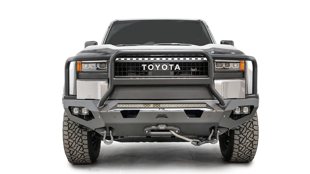 Fab Fours Tl24-X6750-1 Matrix Slim-Fit Winch/Lighting Bumper