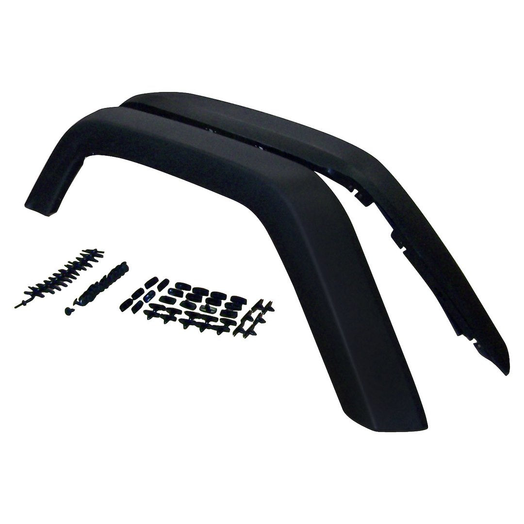 Crown Automotive 5KFKRR Two Textured Black OE-Style Fender Flares - image 1