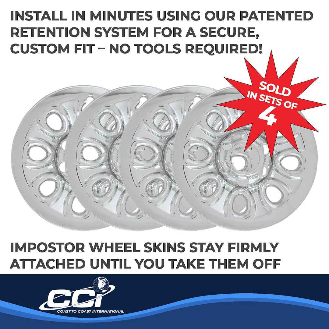 Coast To Coast IMP64X Silverado/Sierra Chrome Skin Set