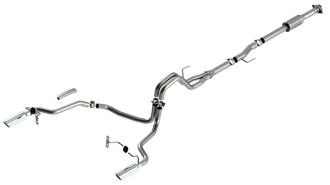 Borla 140864 F-150 V6 ATAK Split-Rear Cat-Back - image 1