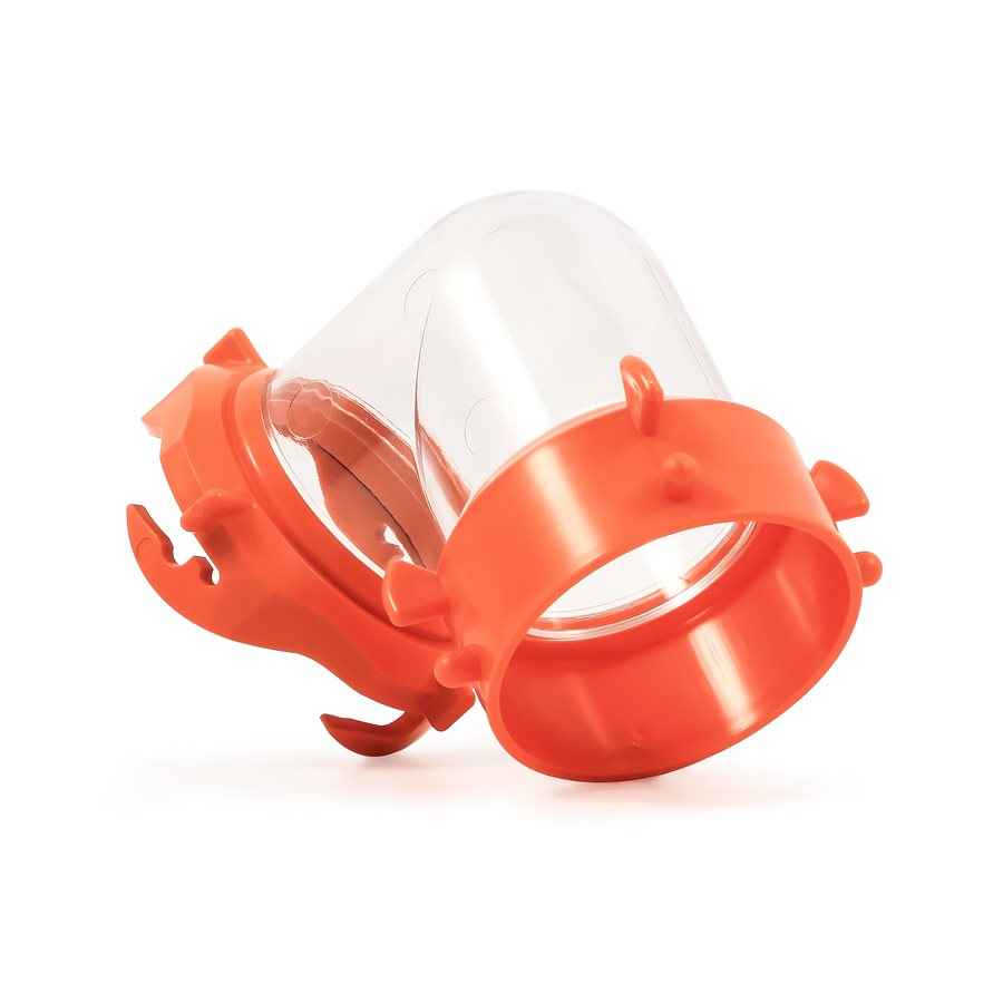 Camco 39857 RhinoFLEX Clear 90-Degree Swivel Sewer Elbow
