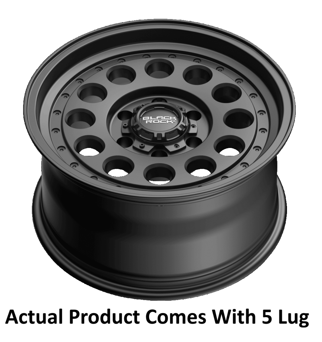 Black Rock Wheels 960SB8950 Series 960 Baja-Style Satin 18x9 Wheel - image 4