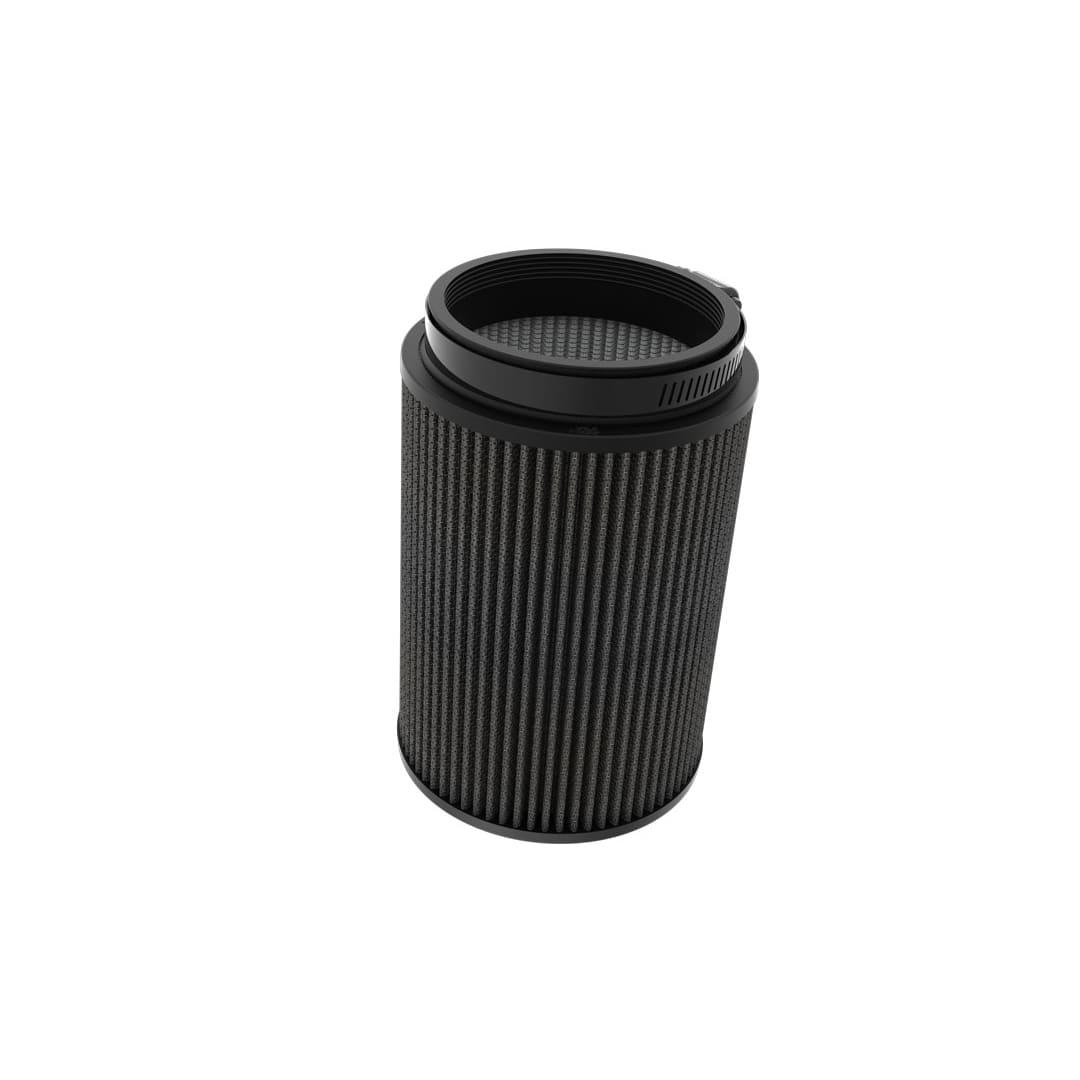 K&N Ru-3127hbk Black Dryflow Clamp-On Air Filter