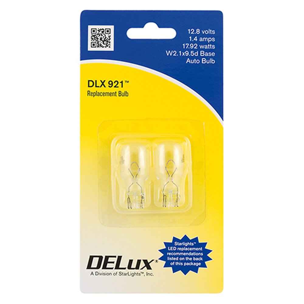 AP Products 01602921 Clear 921 Incandescent Wedge Bulbs, Pair