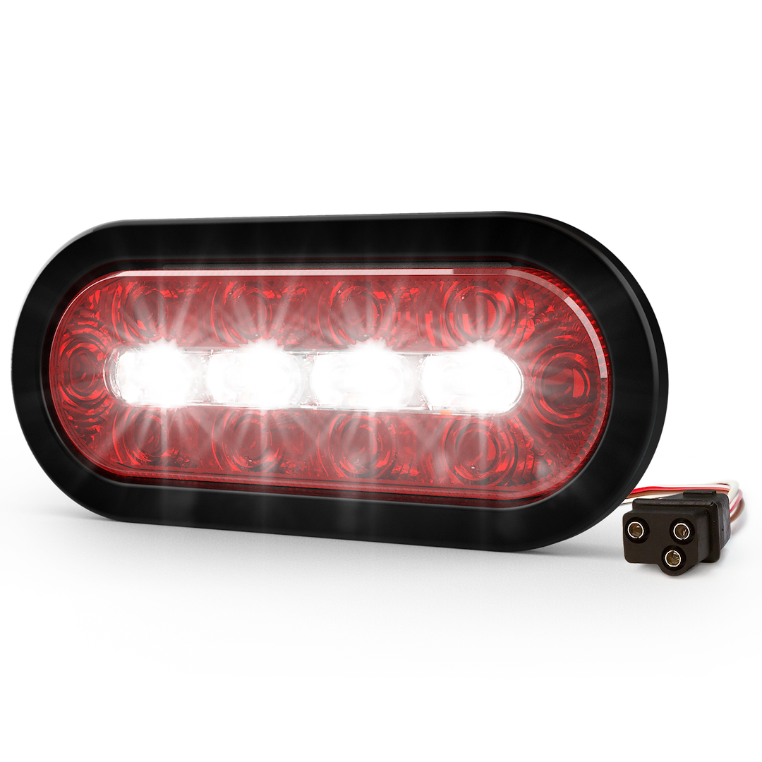 Ecco Elect ED3060AW ED Series Oval Directional Warning Unit