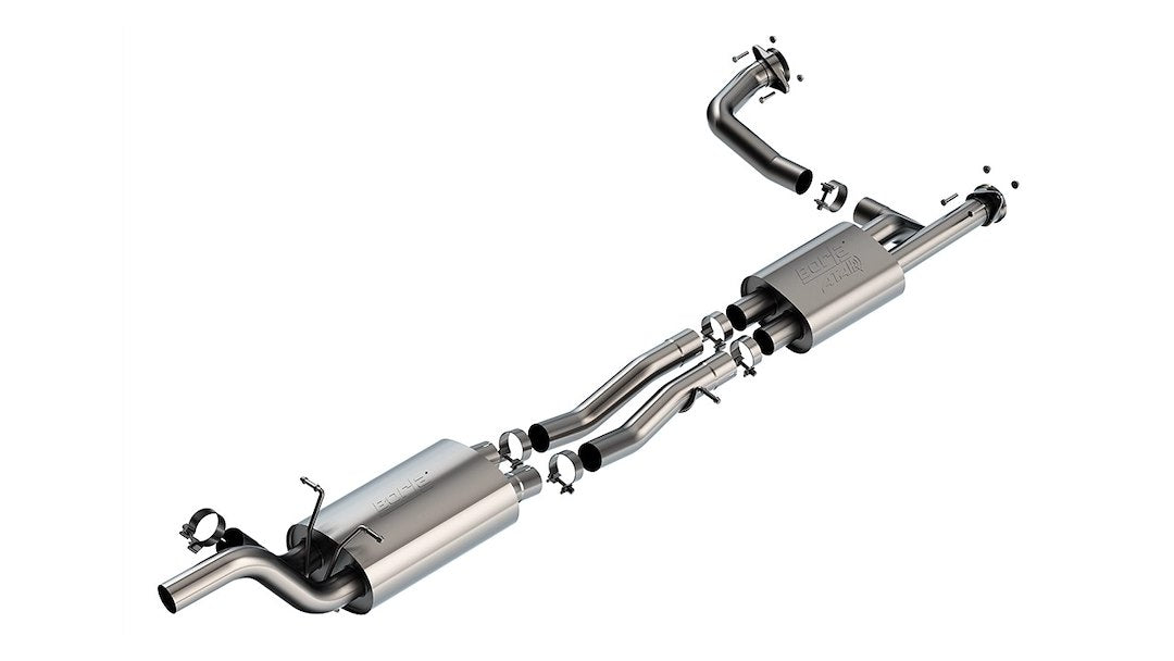 Borla 60756 ATAK Cat-Back with Two Mufflers - image 1