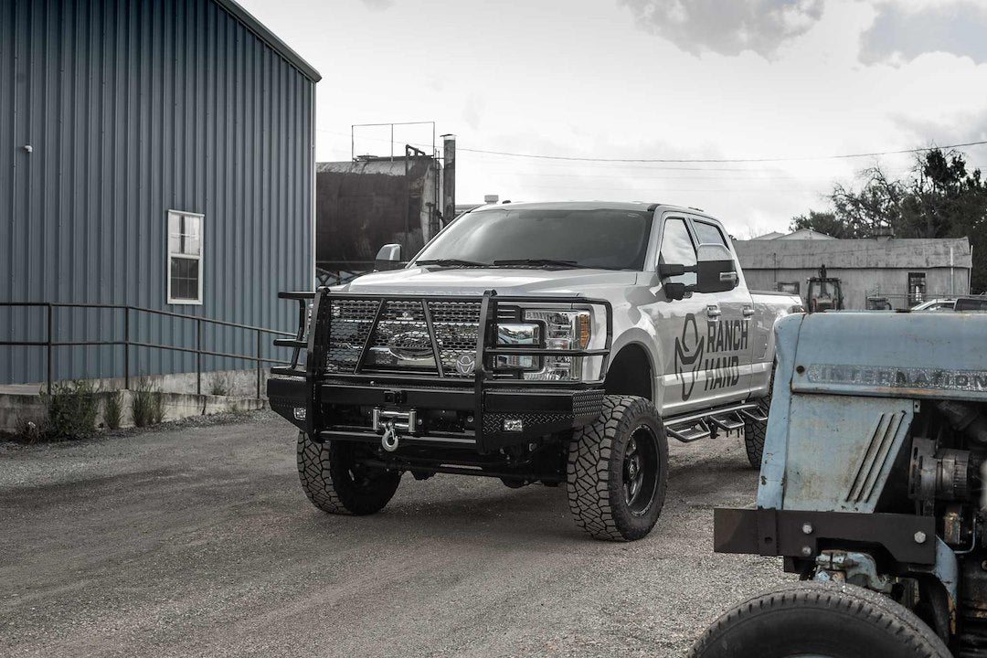 Ranch Hand Fbd255blr Sport Grille-Guard Front Bumper