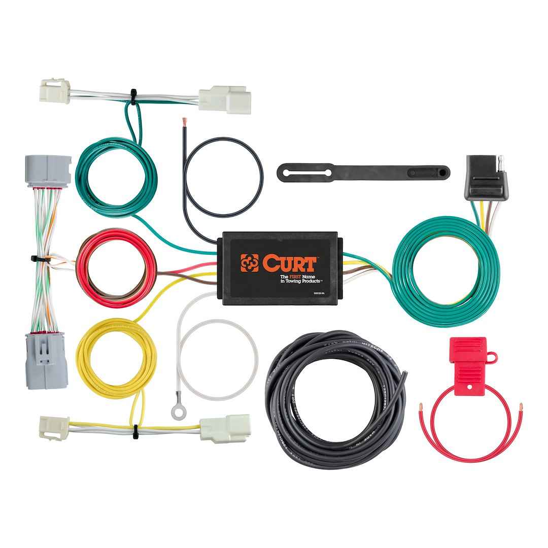 CURT 56439 Prius AWD-e 4-Way Flat T-Connector Harness