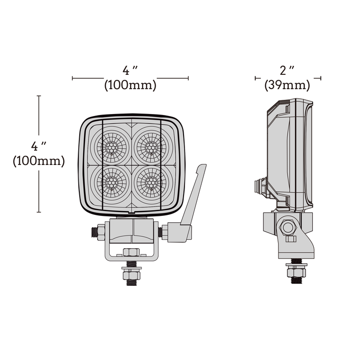 Builtbright BB45051 Work Pod Task White LED, 4,800 Lumens - image 4
