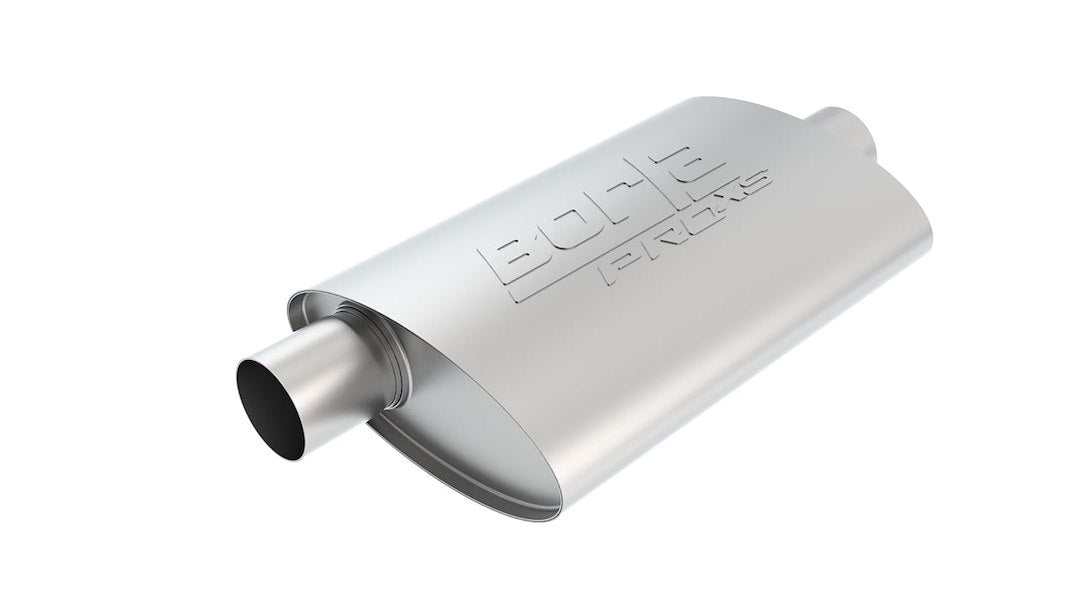 Borla 40358 Pro XS Muffler, Center/Offset 2-1/2-Inch Ports