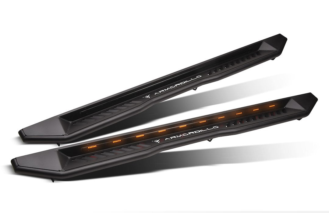 Armordillo 8722091 FX Lighted Steel Running Boards, Stationary - image 1