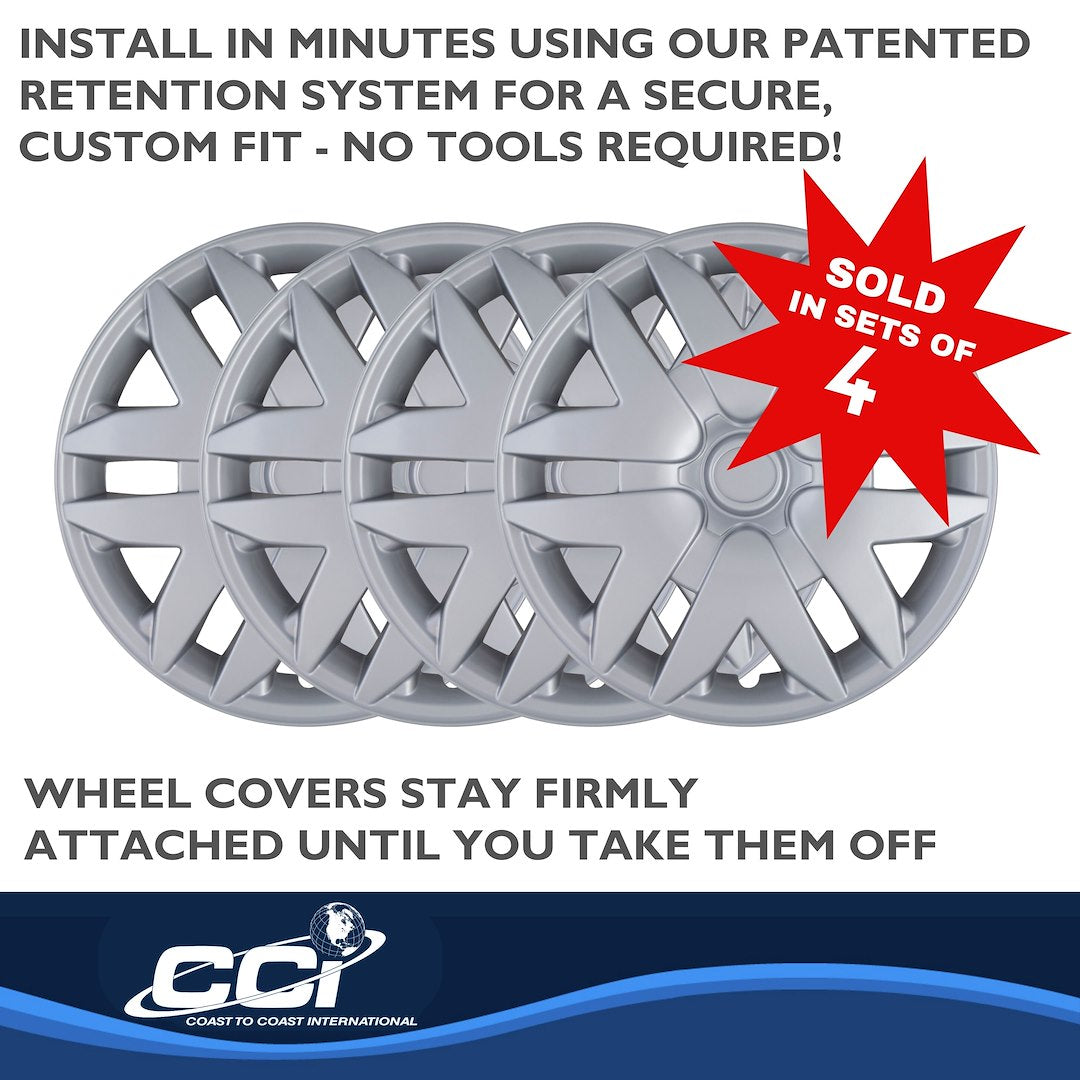 Coast To Coast 41616S Split-Spoke Wheel-Cover Set for Sienna - image 4