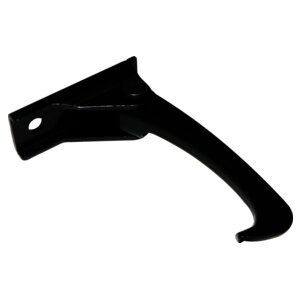 Crown Automotive 55395654AA Individual Black Steel Hood Latch - image 3