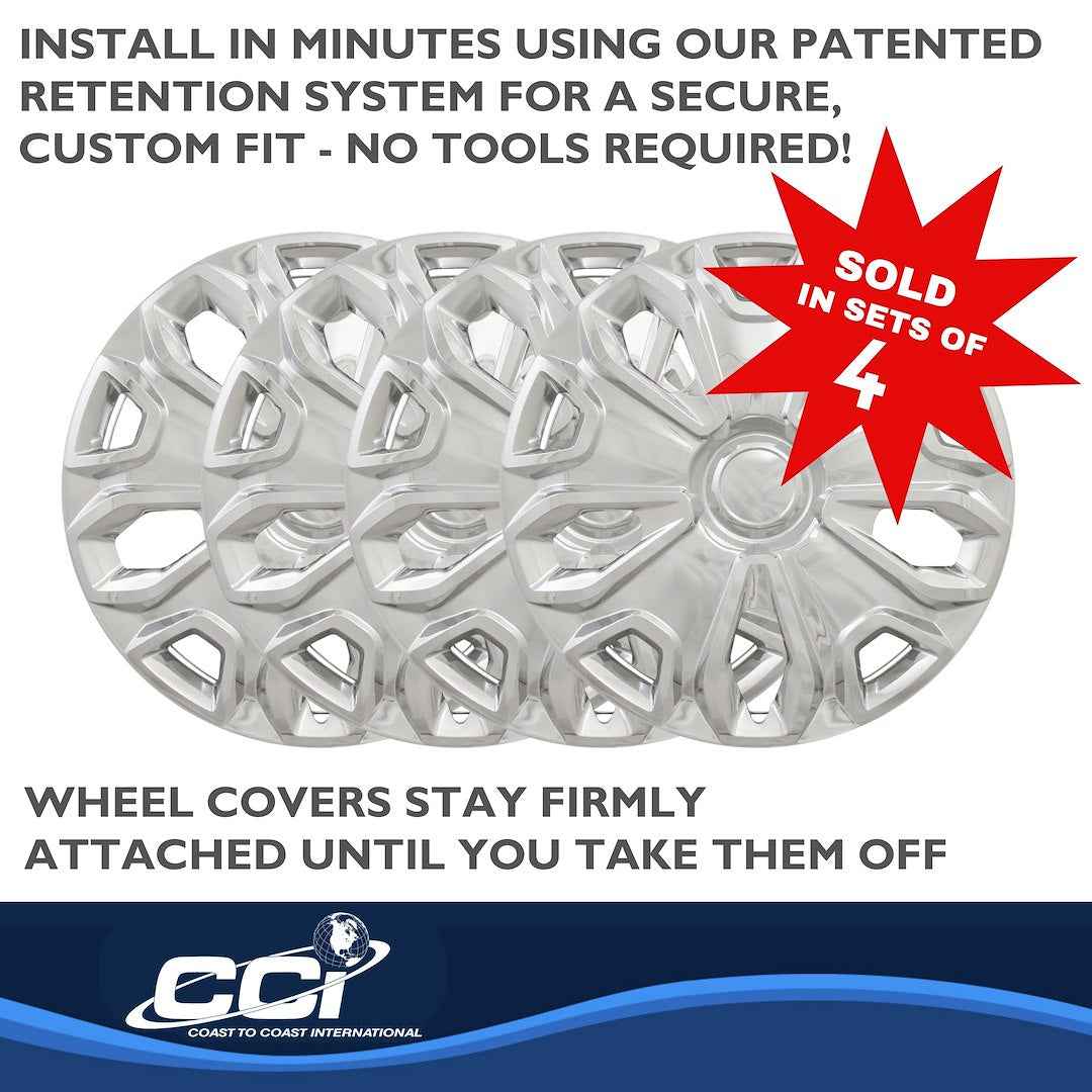 Coast To Coast 51216C Transit 16-Inch Chrome Wheel Trim Set
