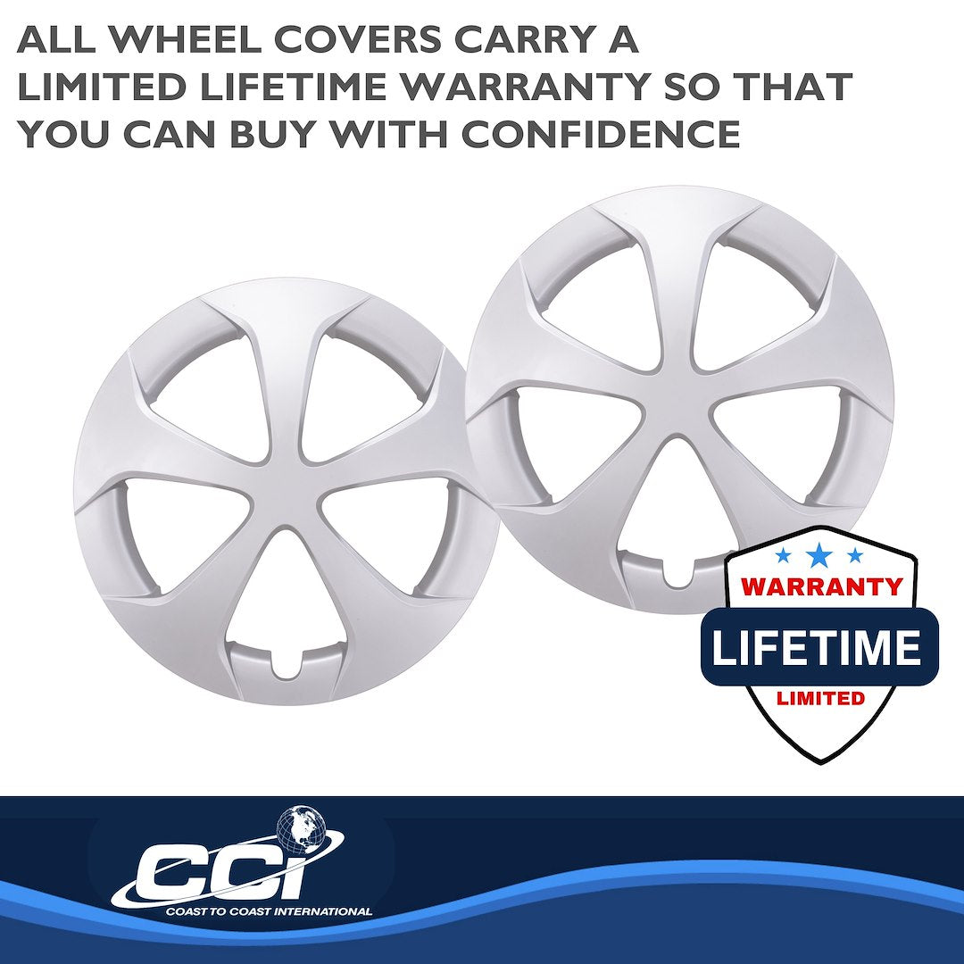 Coast To Coast 49815S Prius 15-Inch Five-Spoke Trim Set - image 4