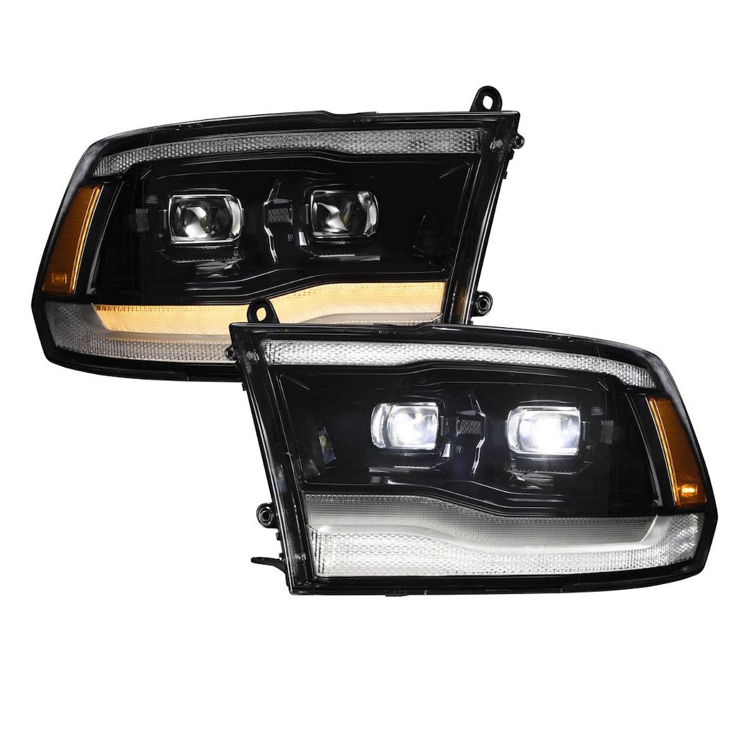 Diode Dynamics FL0016 Blacked-Out LED Projector Headlights
