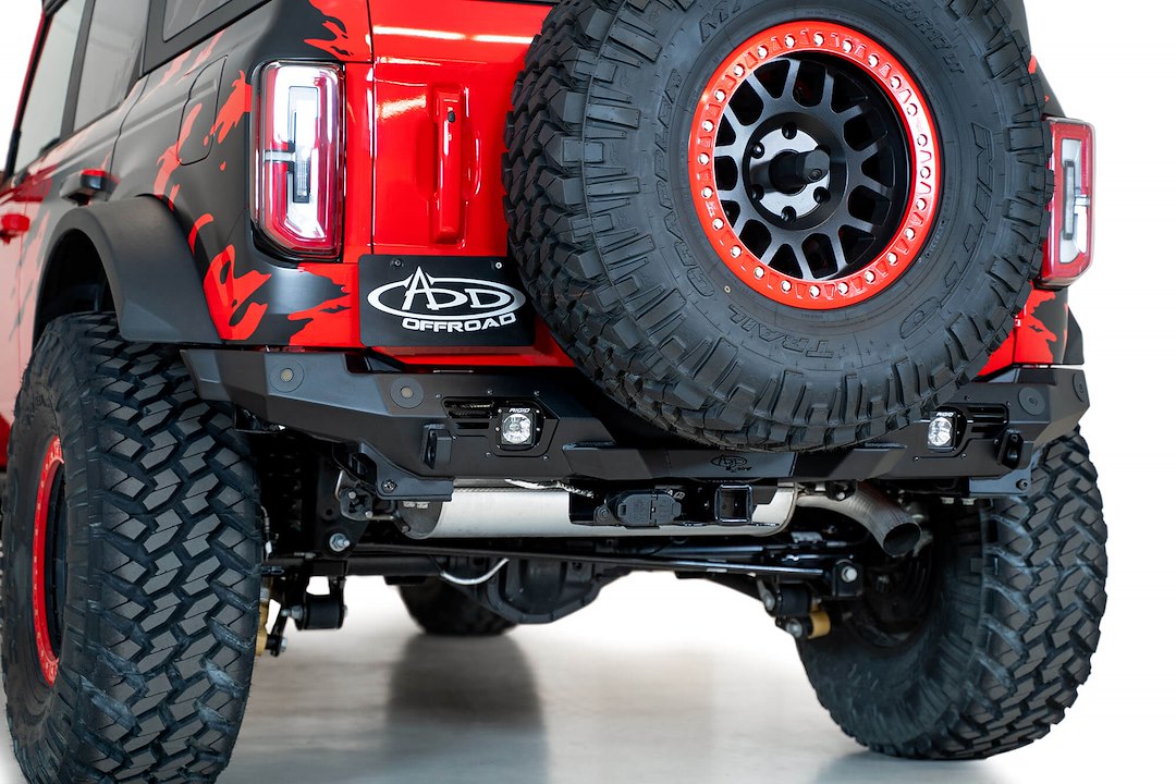 ADD R230141090103 Bomber Bronco Rear Steel Bumper - image 1