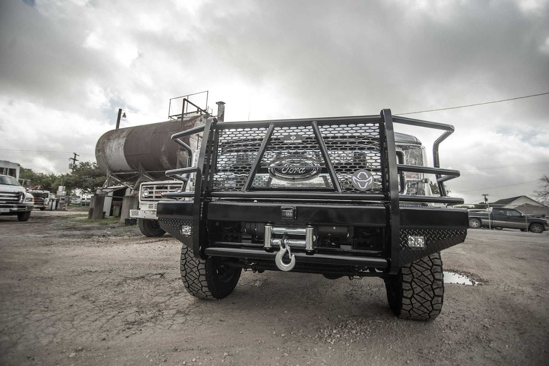 Ranch Hand Fbd255blr Sport Grille-Guard Front Bumper