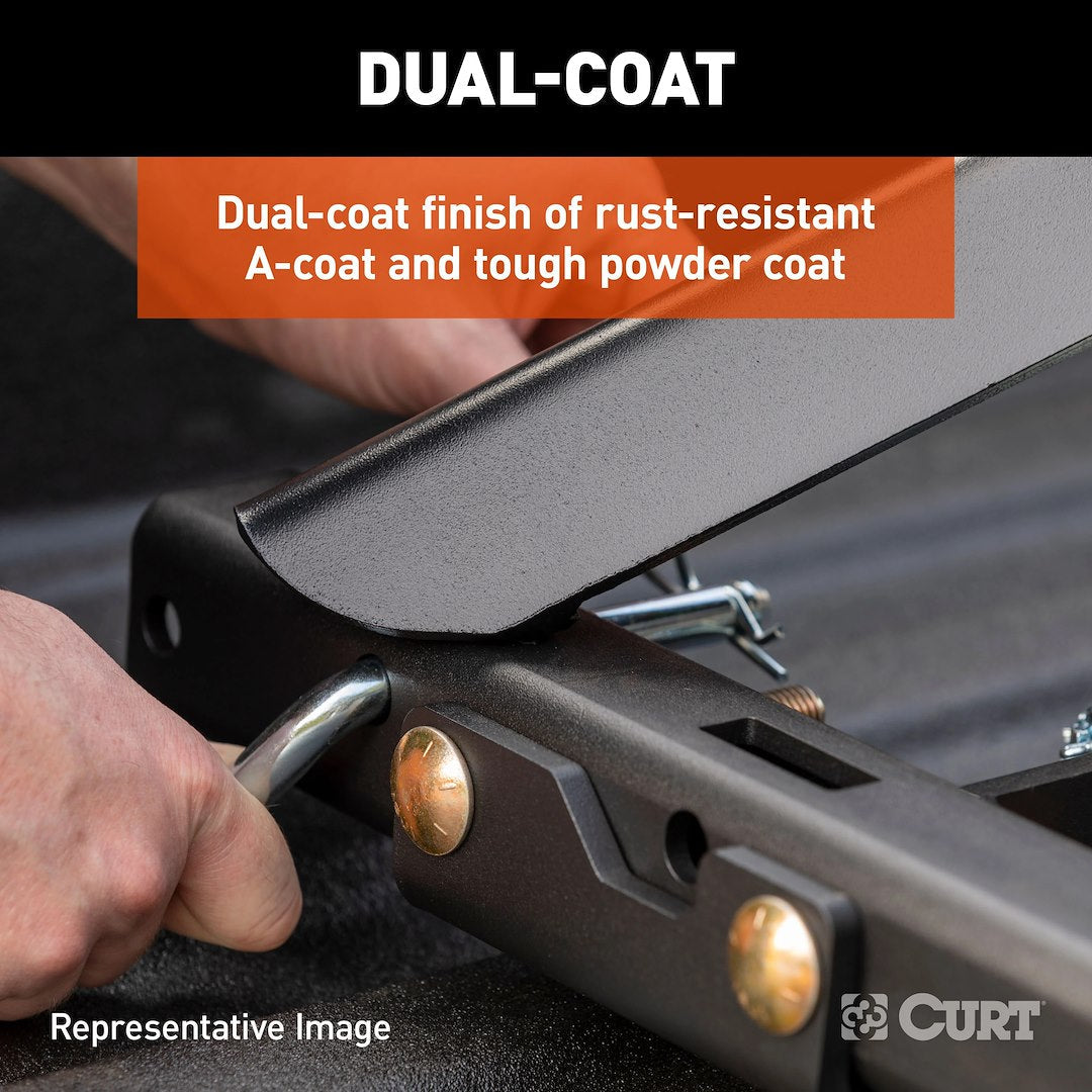 Curt 16042 Fifth Wheel Trailer Hitch Rail Adapter - image 8