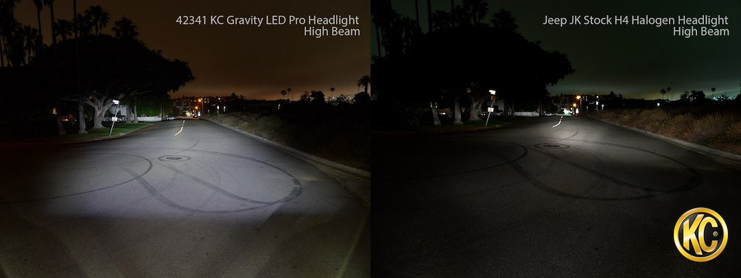 KC Hilites 42341 Gravity Pro LED Headlamp Set