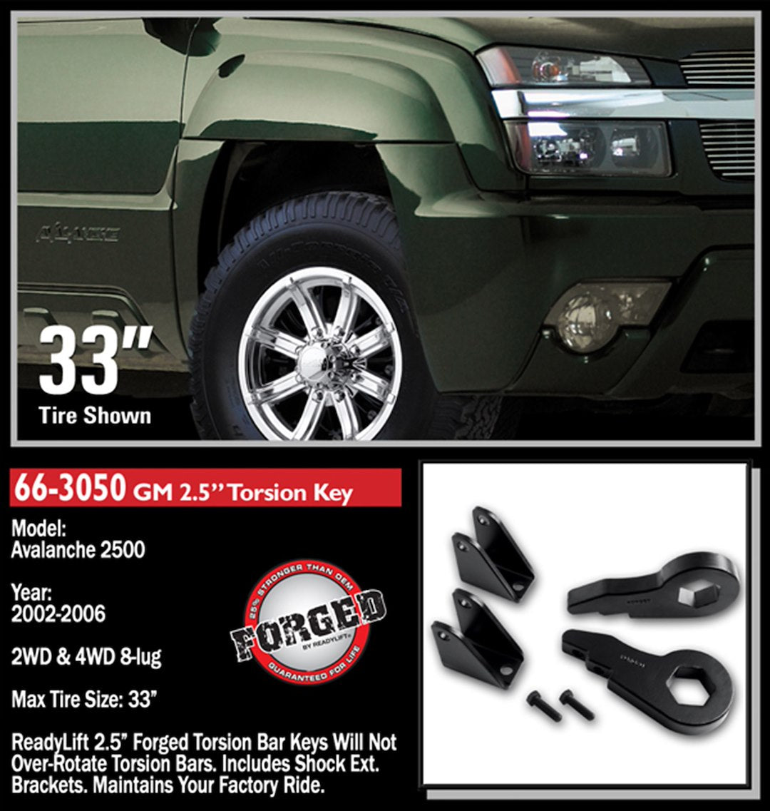 ReadyLift 66-3050 GM HD Torsion-Key Leveling System