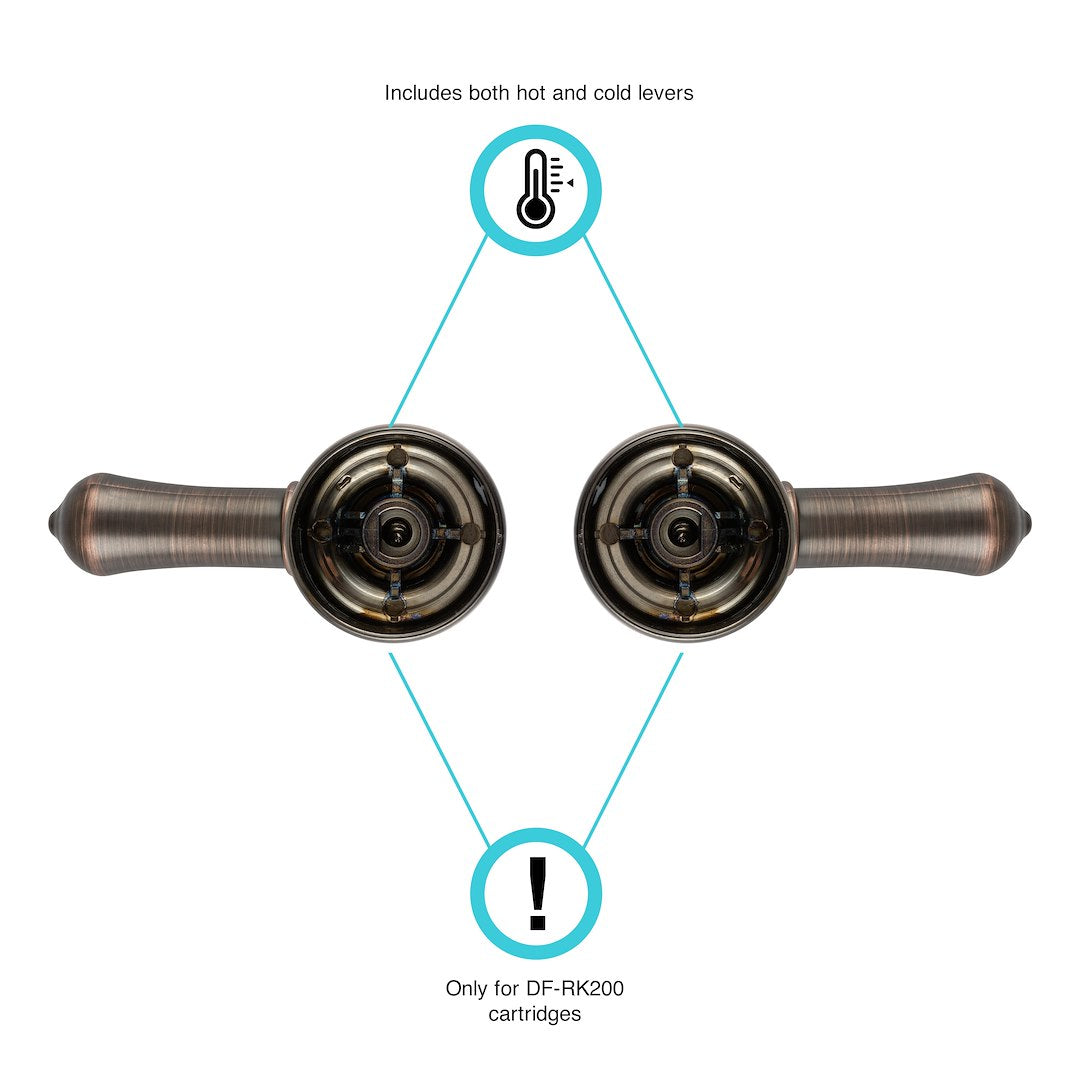Dura Faucet Df-Rkc-Orb Faucet Handle - image 2