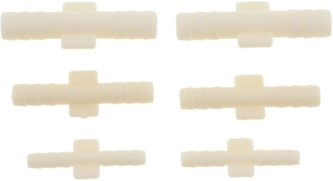 Help! By Dorman 47101 White Plastic Vacuum Hose Joiners - image 1