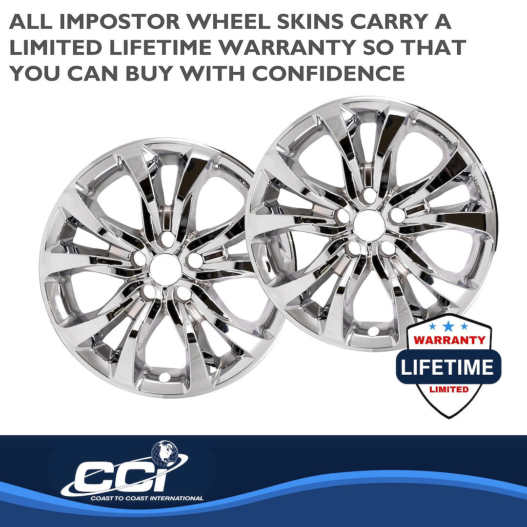 Coast To Coast IMP467X Telluride 18-Inch Chrome Skin Set - image 3