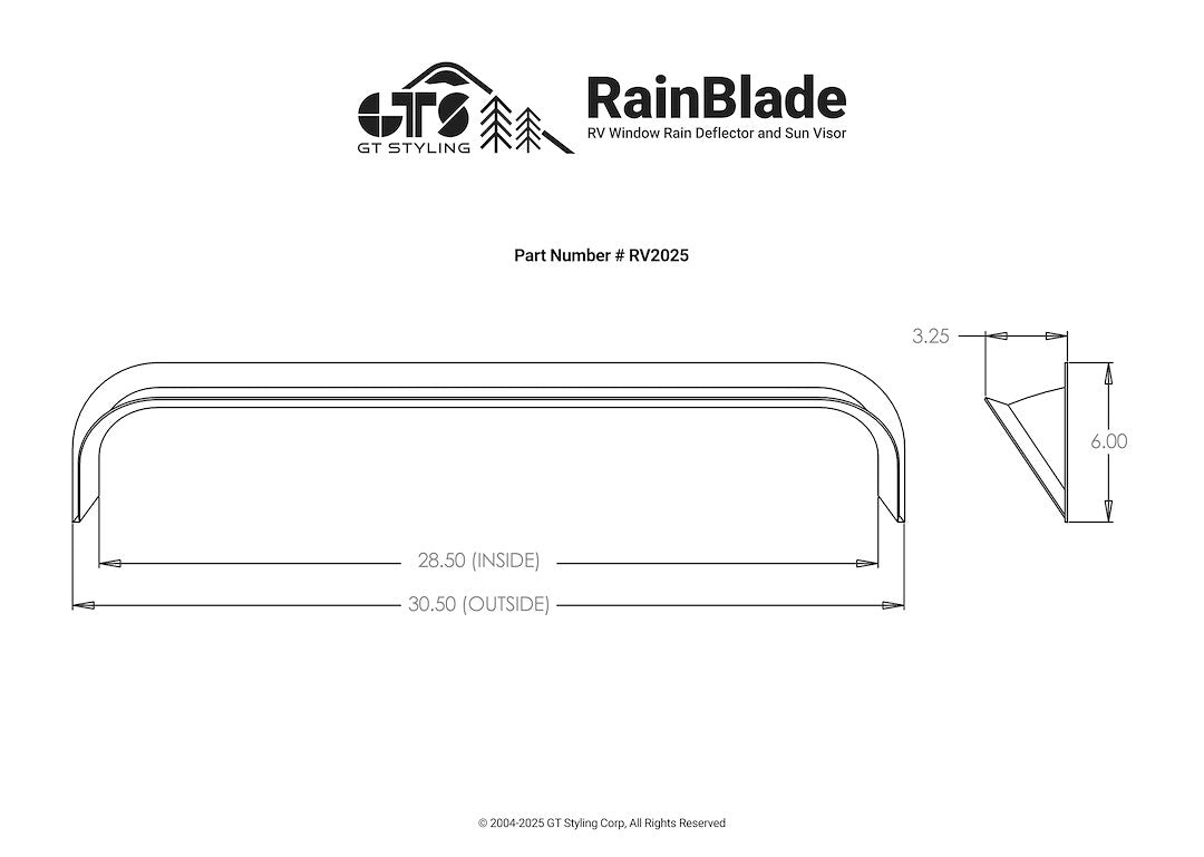 Gt Styling Rv2025 Rainguard - image 6