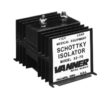 52-75 Battery Isolator for Two Batteries
