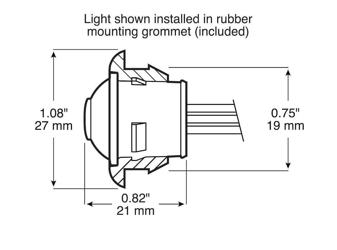 Peterson Mfg. M277a-Bt3 Clearance Lighting Lamp