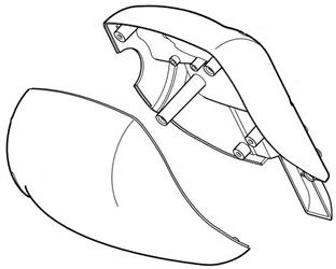 Carefree Awning Idler Cover - Left for Travel'r Awnings – R001329WHT