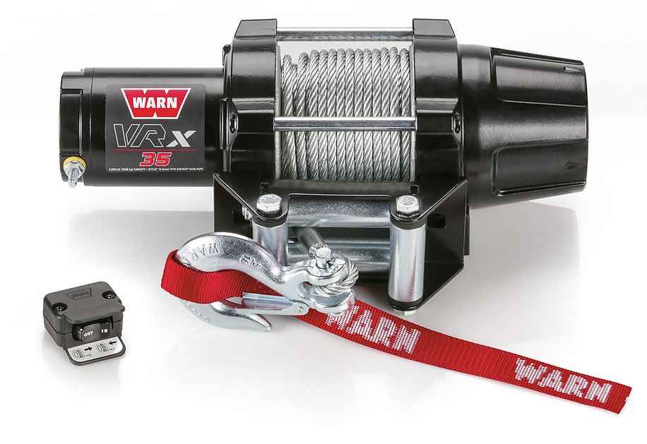 Warn 12V Winch - 3500 lb, Steel Line – 101035