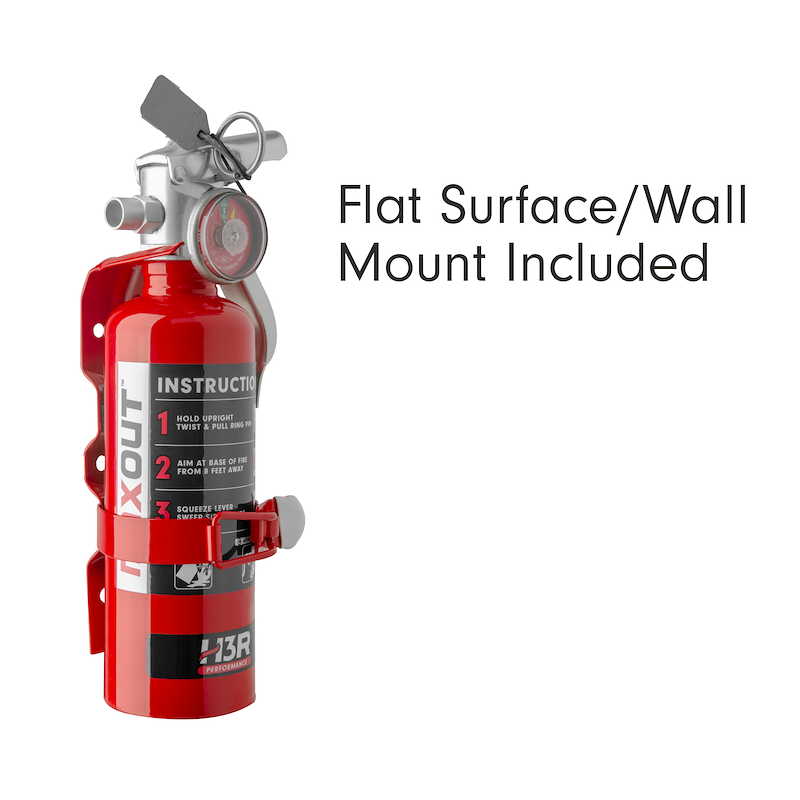 H3R MX100R MAXOUT Fire Extinguisher 1 lb UL Rated 2-B:C Red – image 6