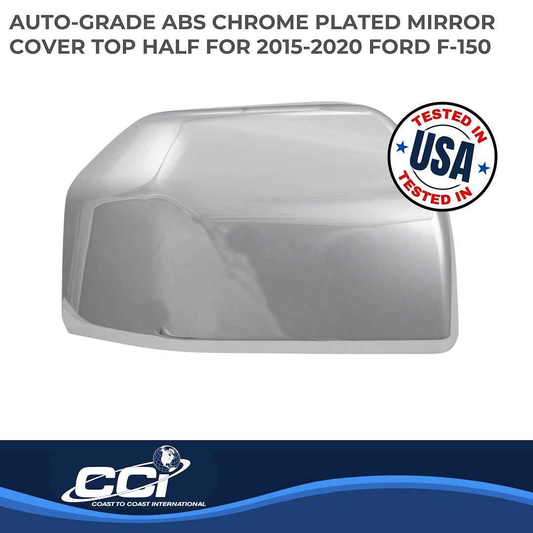 Coast To Coast MC67511R F-150 Clip-On Replacement Mirror Top Set