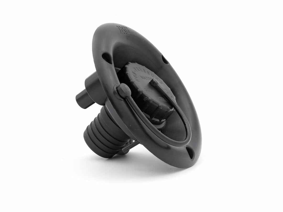 B&B Molders 94248 Black Recessed Gravity Water Inlet