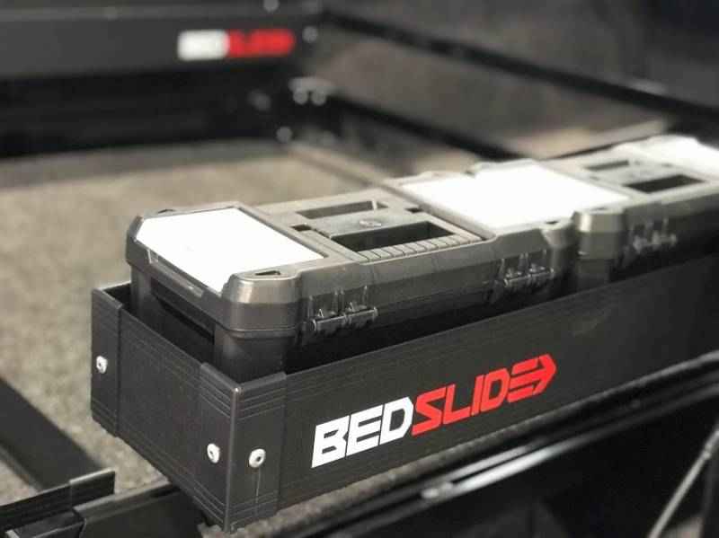 Bedslide BSA-BKB Black BEDBIN Storage Kit for 48-in Slide