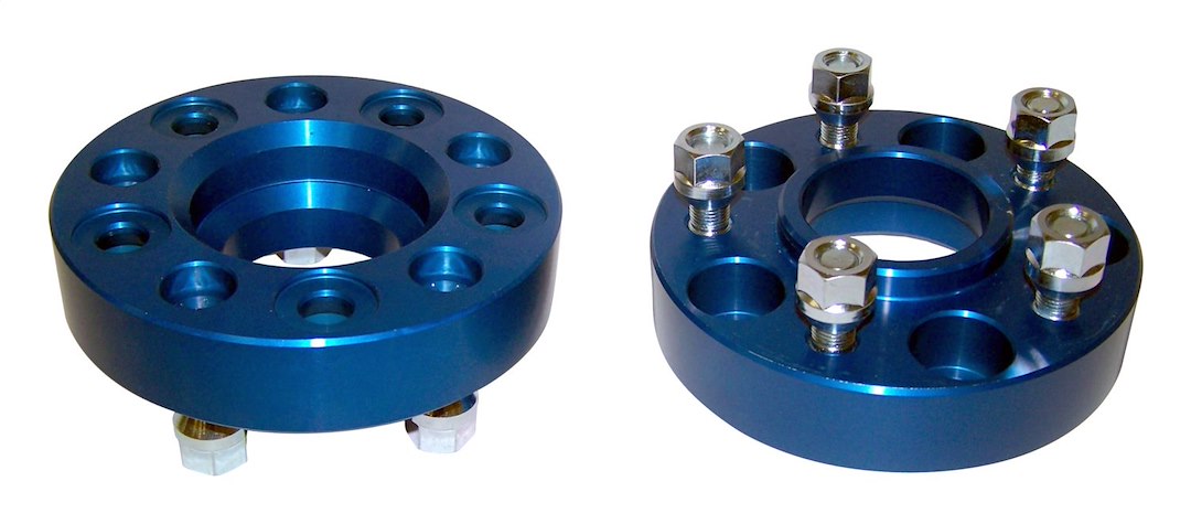 Crown Automotive RT32003 Blue Stud-Mounted Wheel Spacer Set - image 1