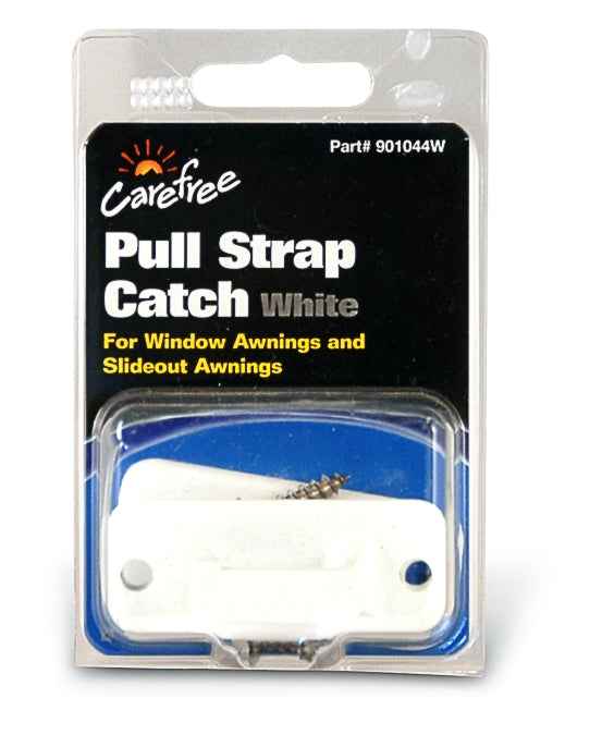 Carefree RV 901044W White Window Awning Strap Catches, Pair