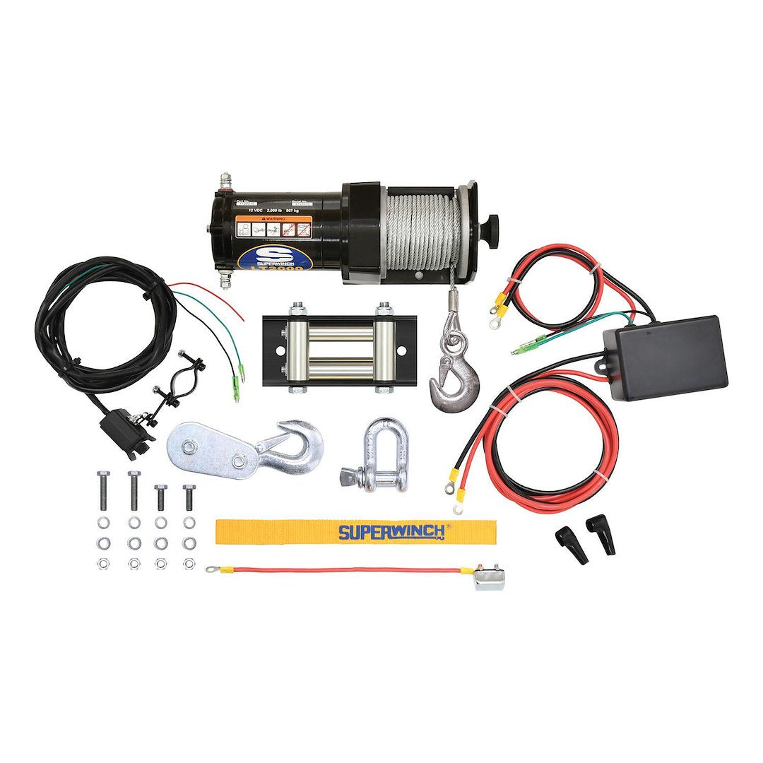 Superwinch 1120210 LT Series LT2000 ATV Winch