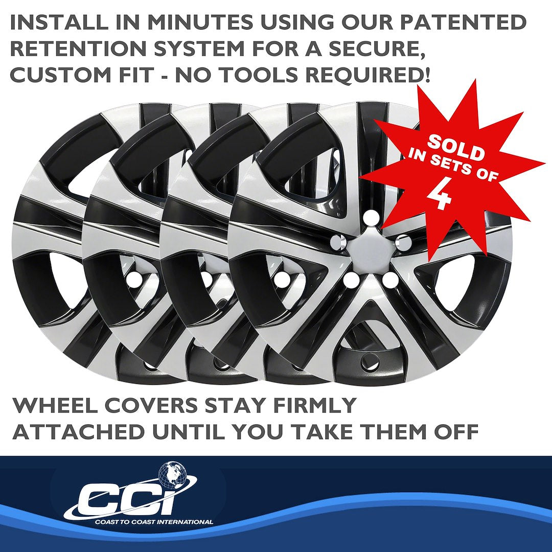 Coast To Coast 51817SB RAV4 17-Inch Two-Tone Trim Set - image 4