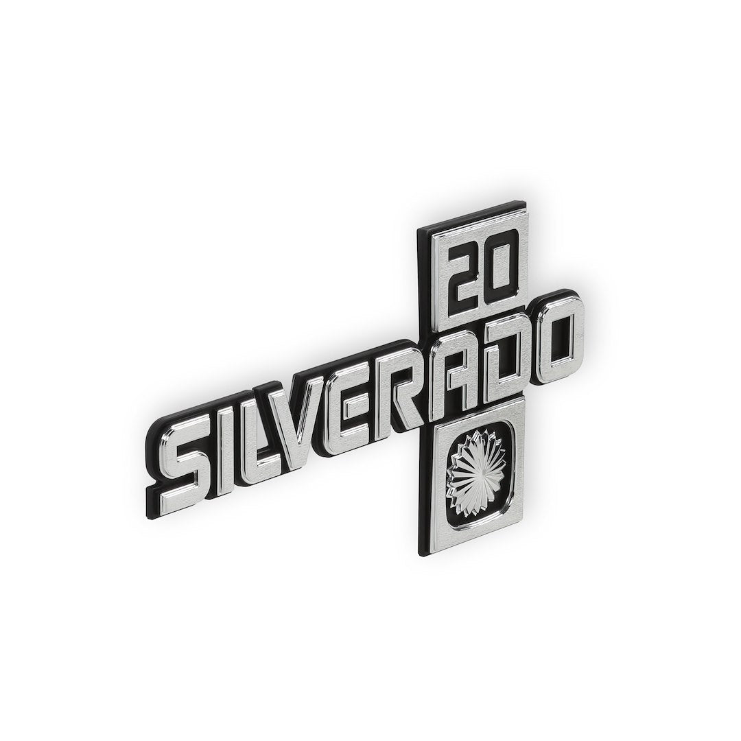 Holley Classic Trucks 04-553 Silverado 20 Emblem