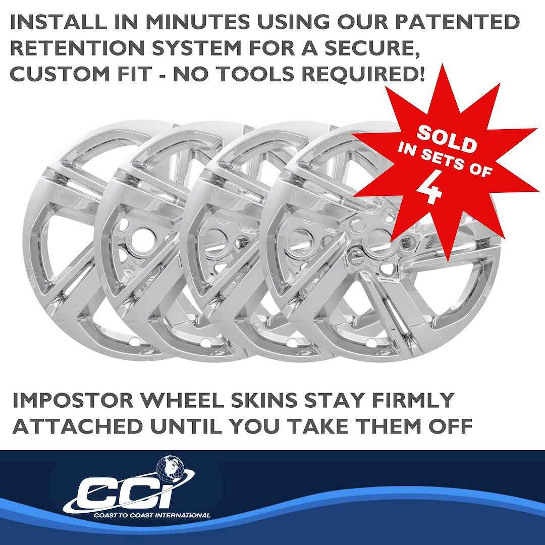 Coast To Coast IMP418X Terrain 18-Inch Chrome Skin Set