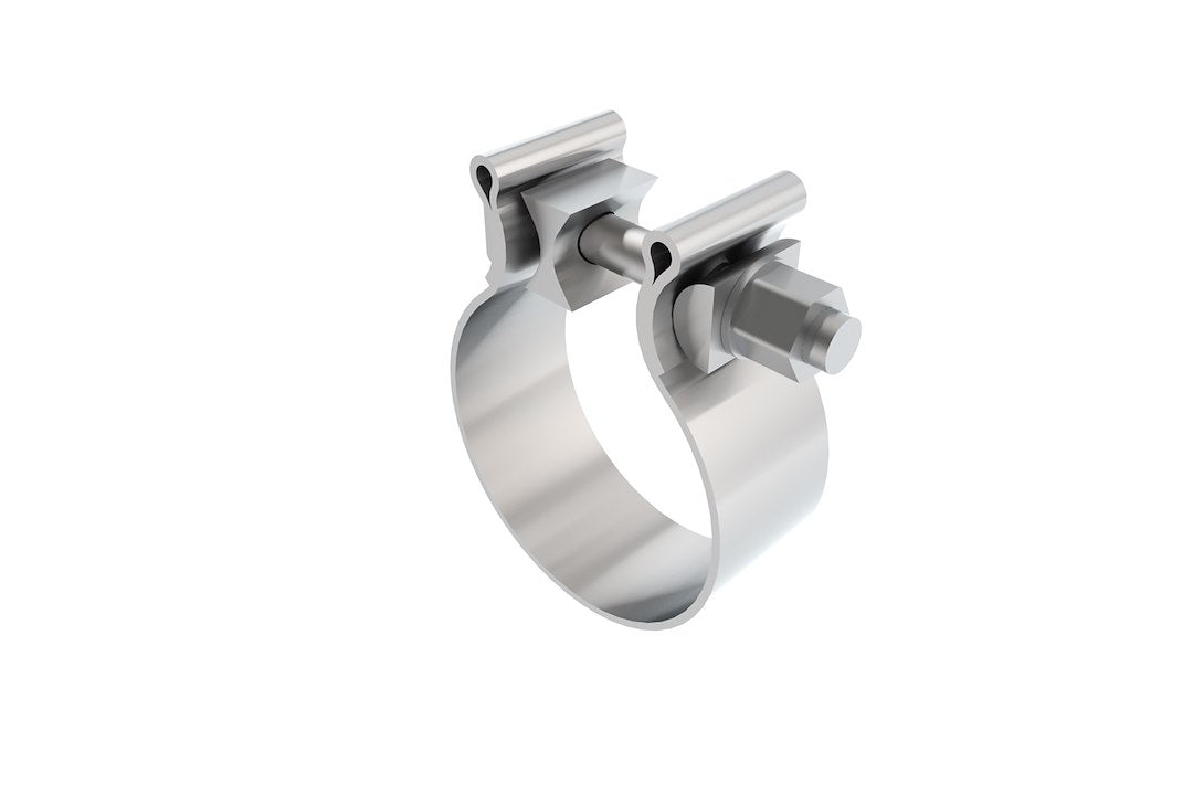 Borla 18327 Silver Sleeve Clamp for 2-3/4-Inch Exhaust Pipe