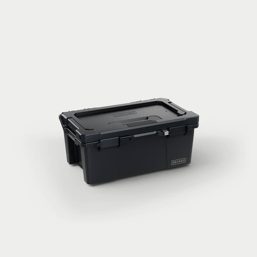 Decked A0010-SIXR-BLK Sixer 16 Portable Storage Box